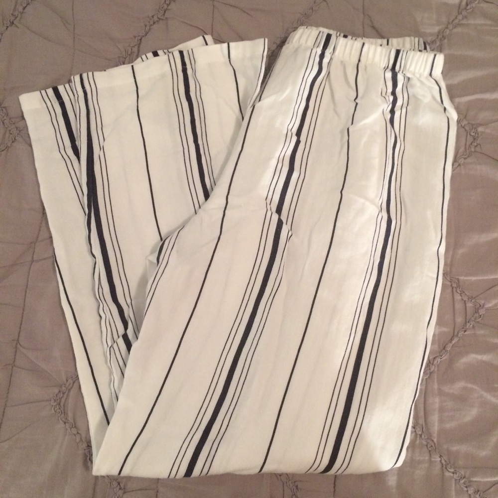 Brandy Melville/ John Galt Flowy Striped Pants